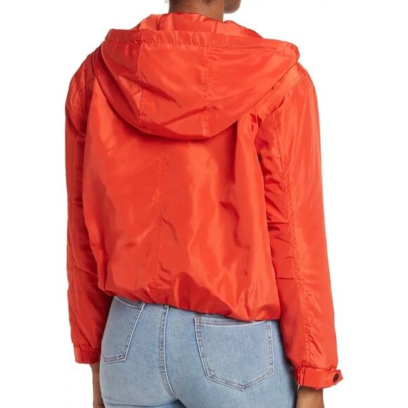 French Collection Flight Jacket Red - Picture 2 of 5